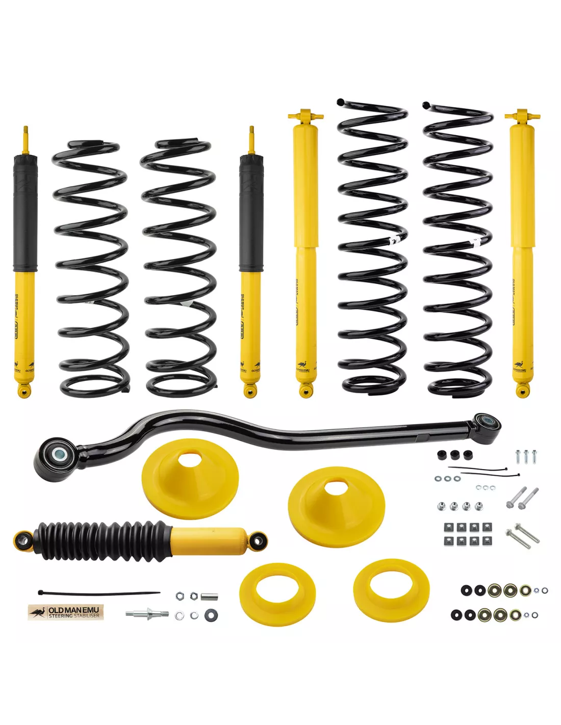 Kit réhausse 4 pouce OME Wrangler JK diesel OLD MAN EMU - accessoire