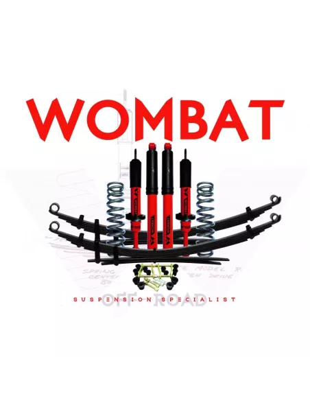 Kit suspension complet +50mm Wombat Toyota Hilux Vigo medium WOMBAT -