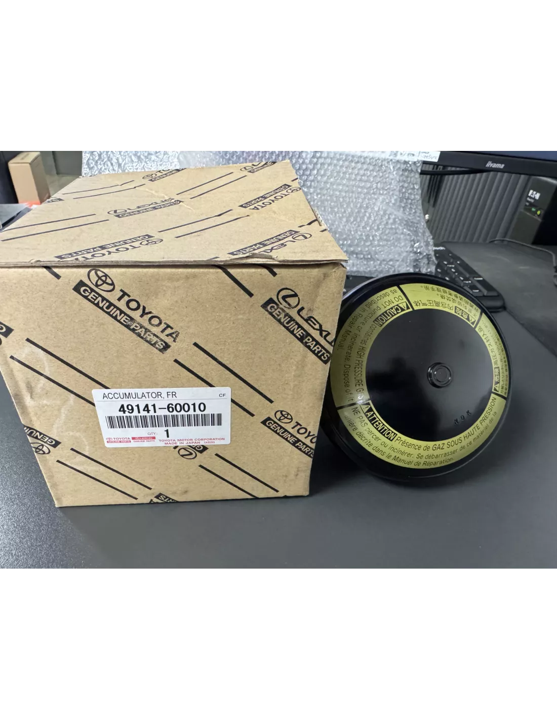 Sphère de suspension hydraulique avant HDJ100 TOYOTA - accessoire 4x4