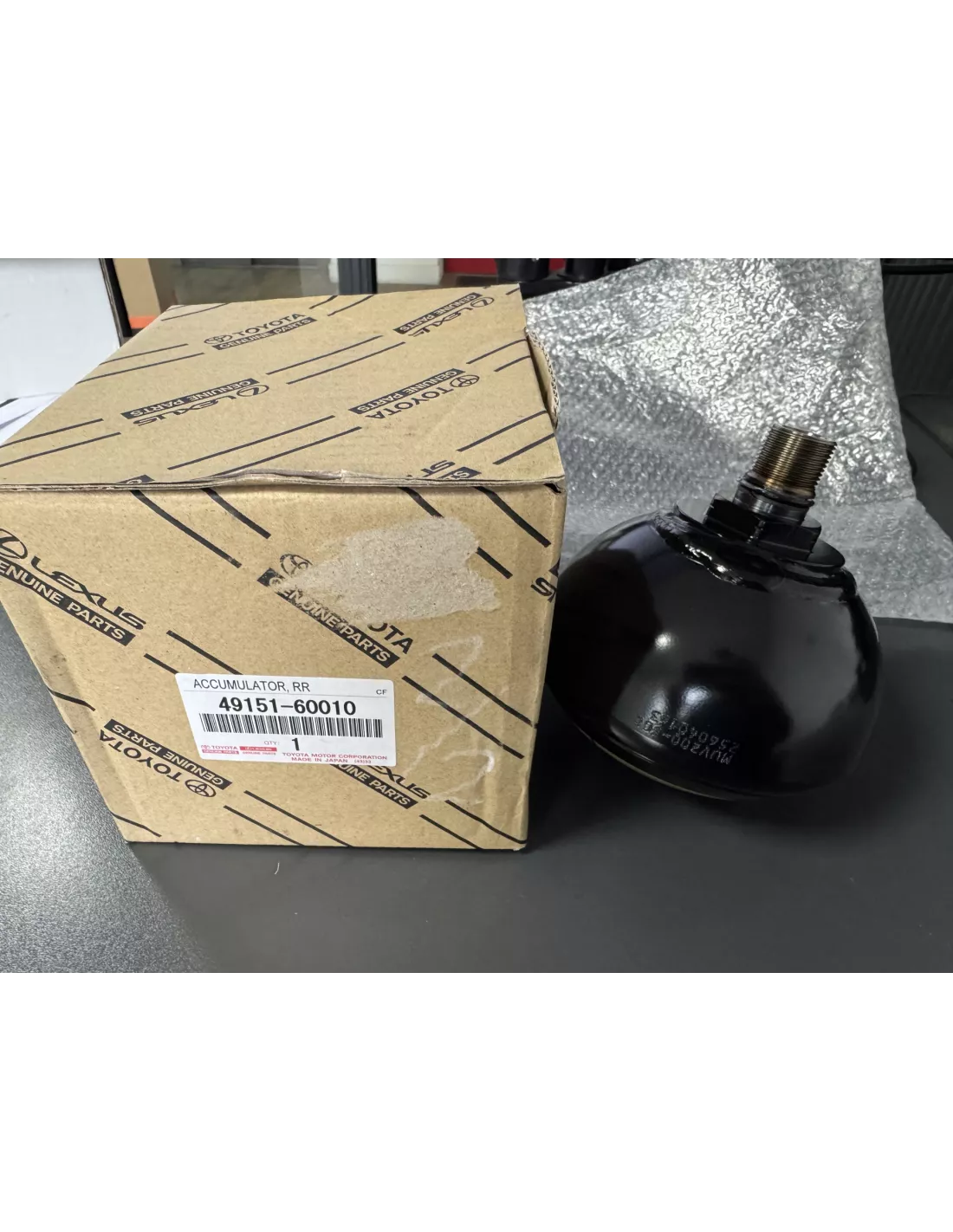 Sphère de suspension hydraulique arrière HDJ100 TOYOTA - accessoire