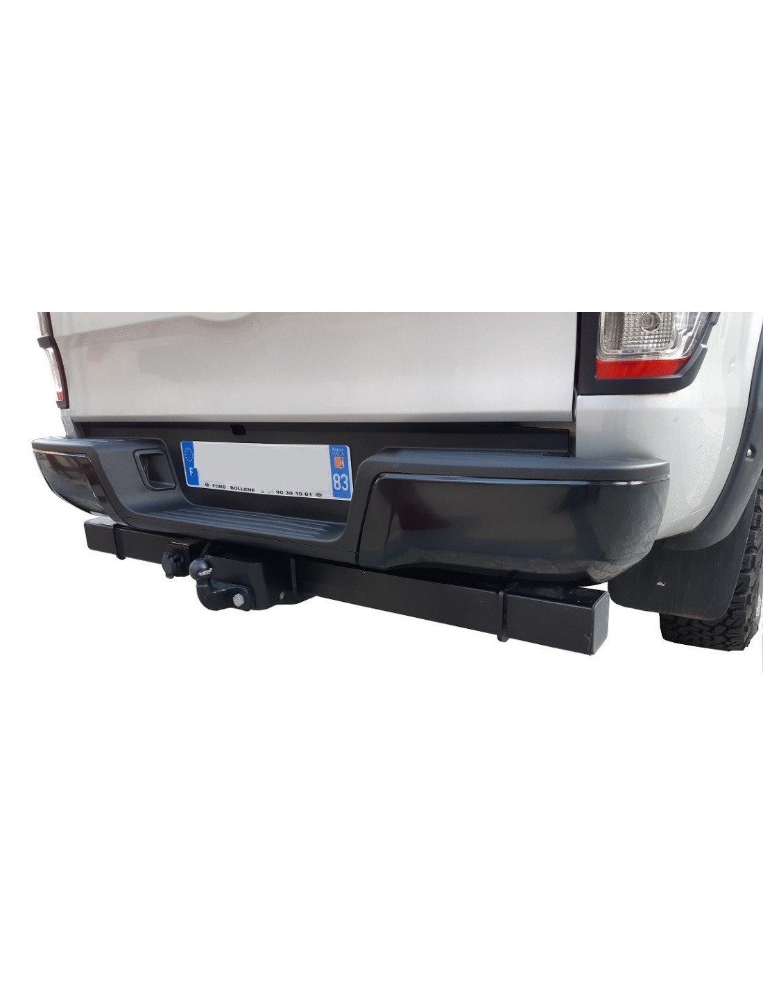 Hintere Stoßstange schwarz für Ford Ranger 2012-2022