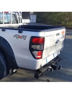 Schwarze hintere Lichthaken für Ford Ranger 2012-2022 2