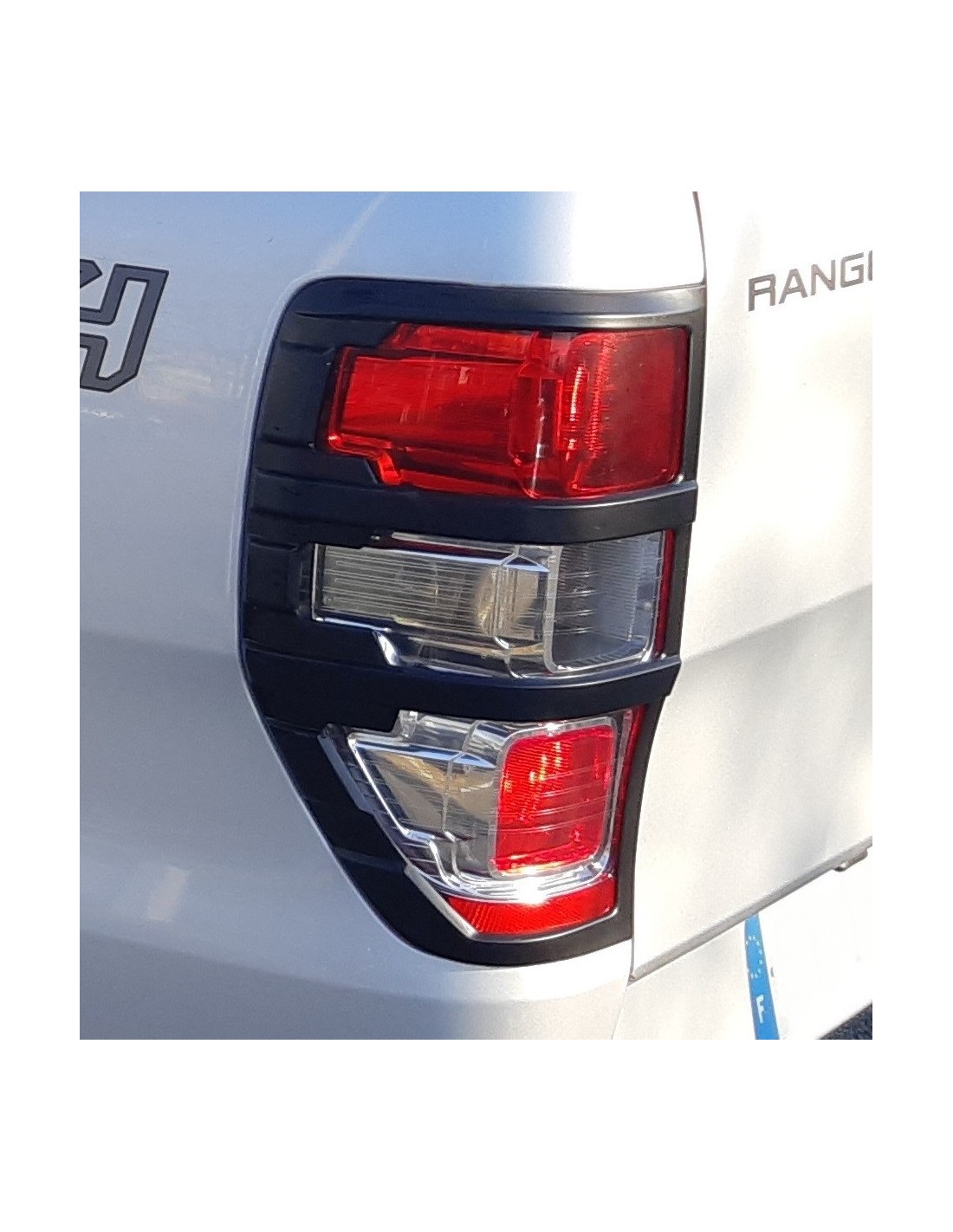 Protection de feux arrières noir pour Ford Ranger 2012-2022