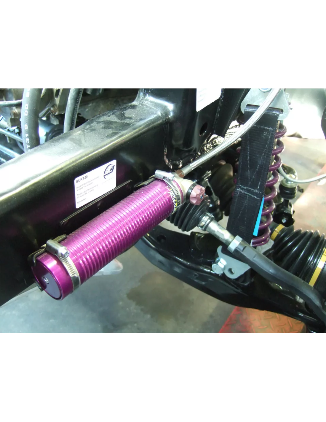 Supports universels pour bonbonnes d'amortisseurs N4-Offroad