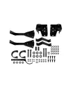 Kit montage amortisseurs BP51 avant Jeep Wrangler JK OLD MAN EMU -