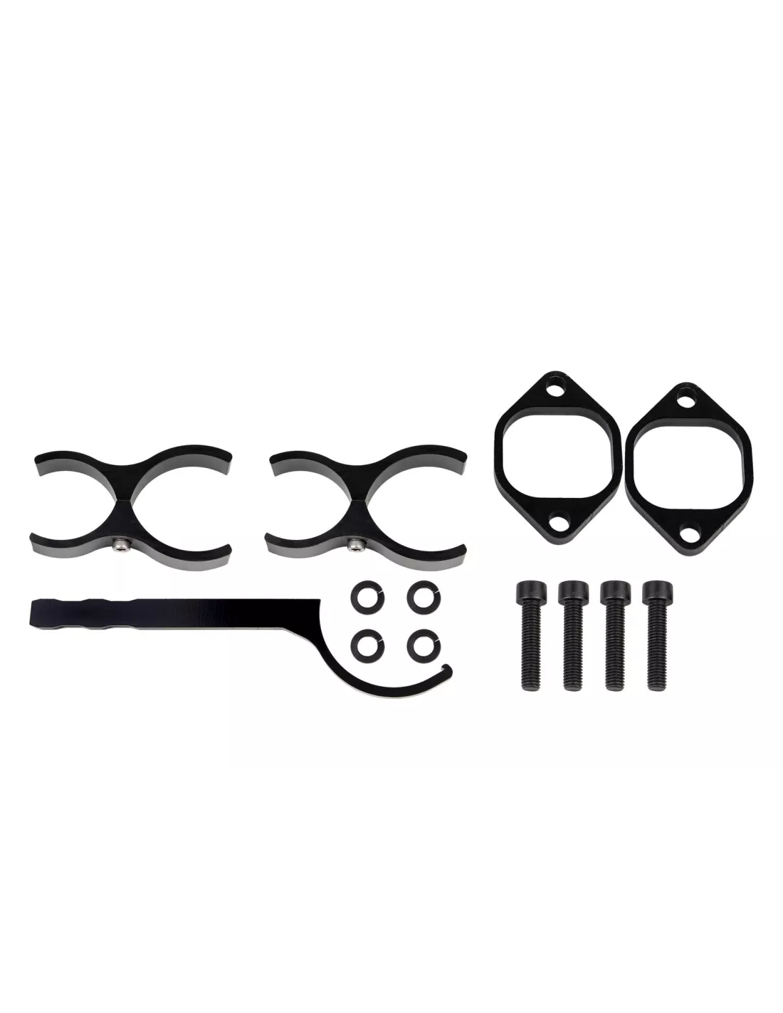 Kit montage amortisseurs BP51 +100mm arrière Jeep Wrangler JK OLD MAN