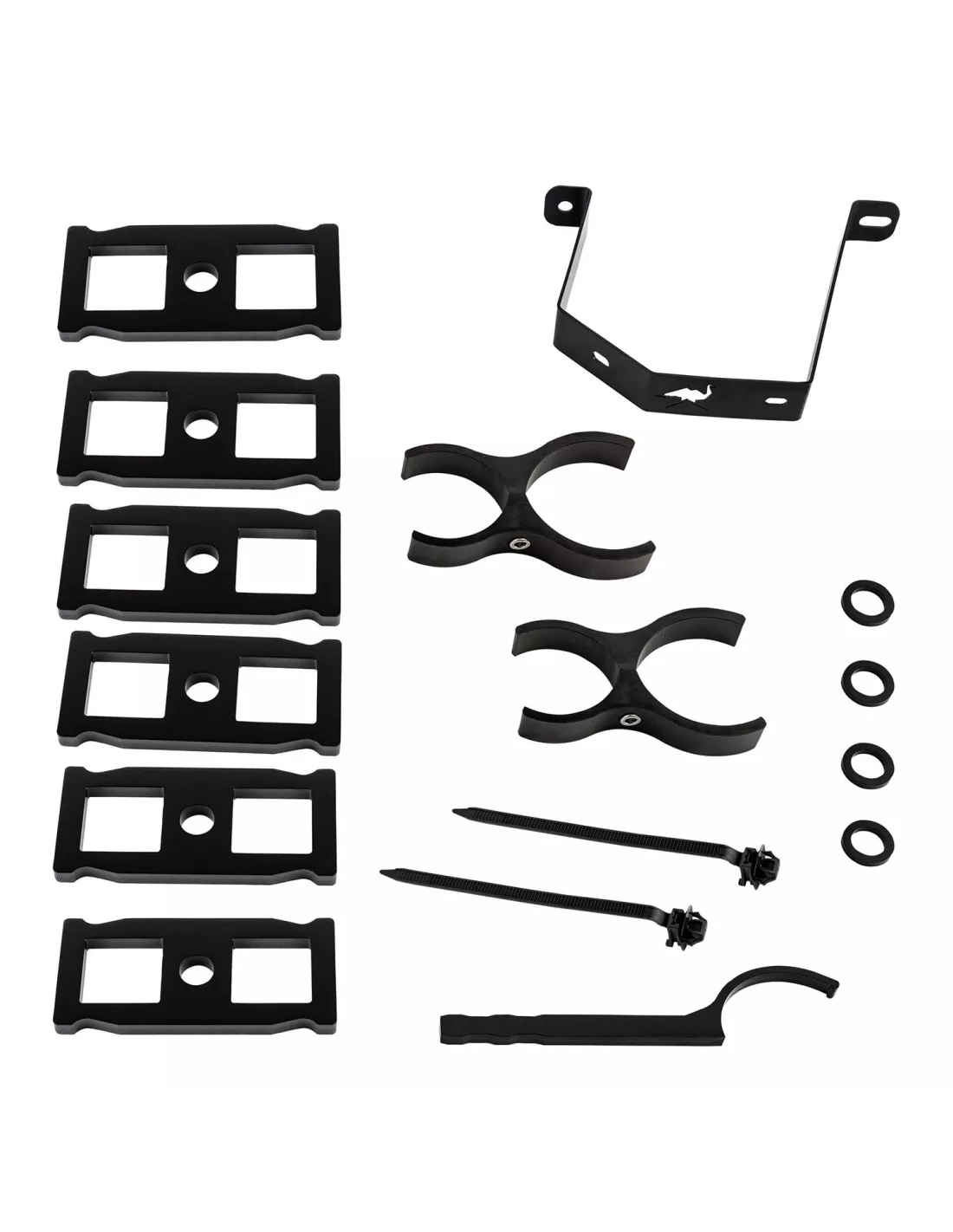 Kit montage amortisseurs BP51 arrière Isuzu Dmax N57 N60 2020+ OLD