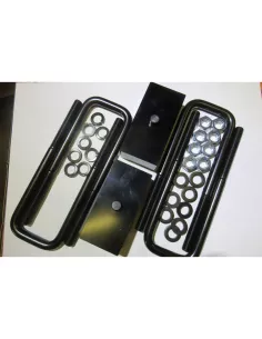 Paire de cales de lames de suspension 35mm Navara D40 DTC PARTS -