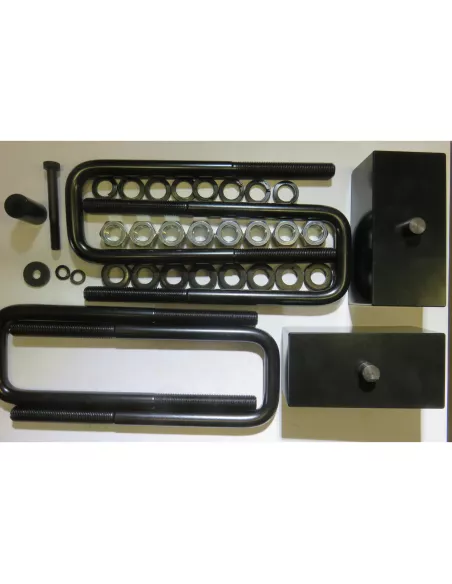 Paire de cales de lames de suspension 45mm Hilux Vigo Revo et Dmax