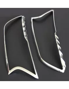 Chrome front lamp trims for Ford Ranger 2