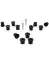 Kit silent blocs polyuréthane Nolathane lames de suspension arrière
