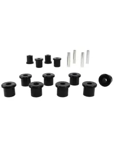 Kit silent blocs polyuréthane Nolathane lames de suspension arrière 2