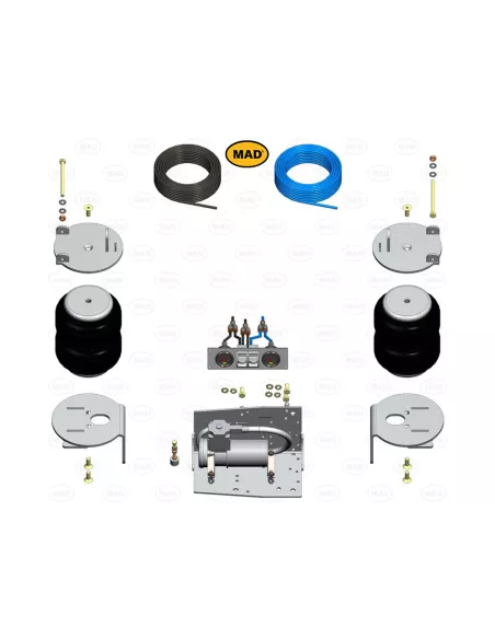 Kit boudins MAD Air Master Comfort pour Toyota Hilux Revo MAD -