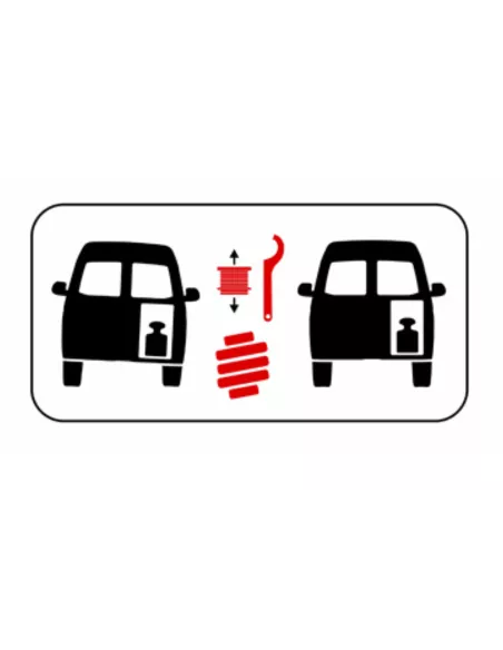 Kit de 4 ressorts Eibach HD ajustables en hauteur pour Volkswagen