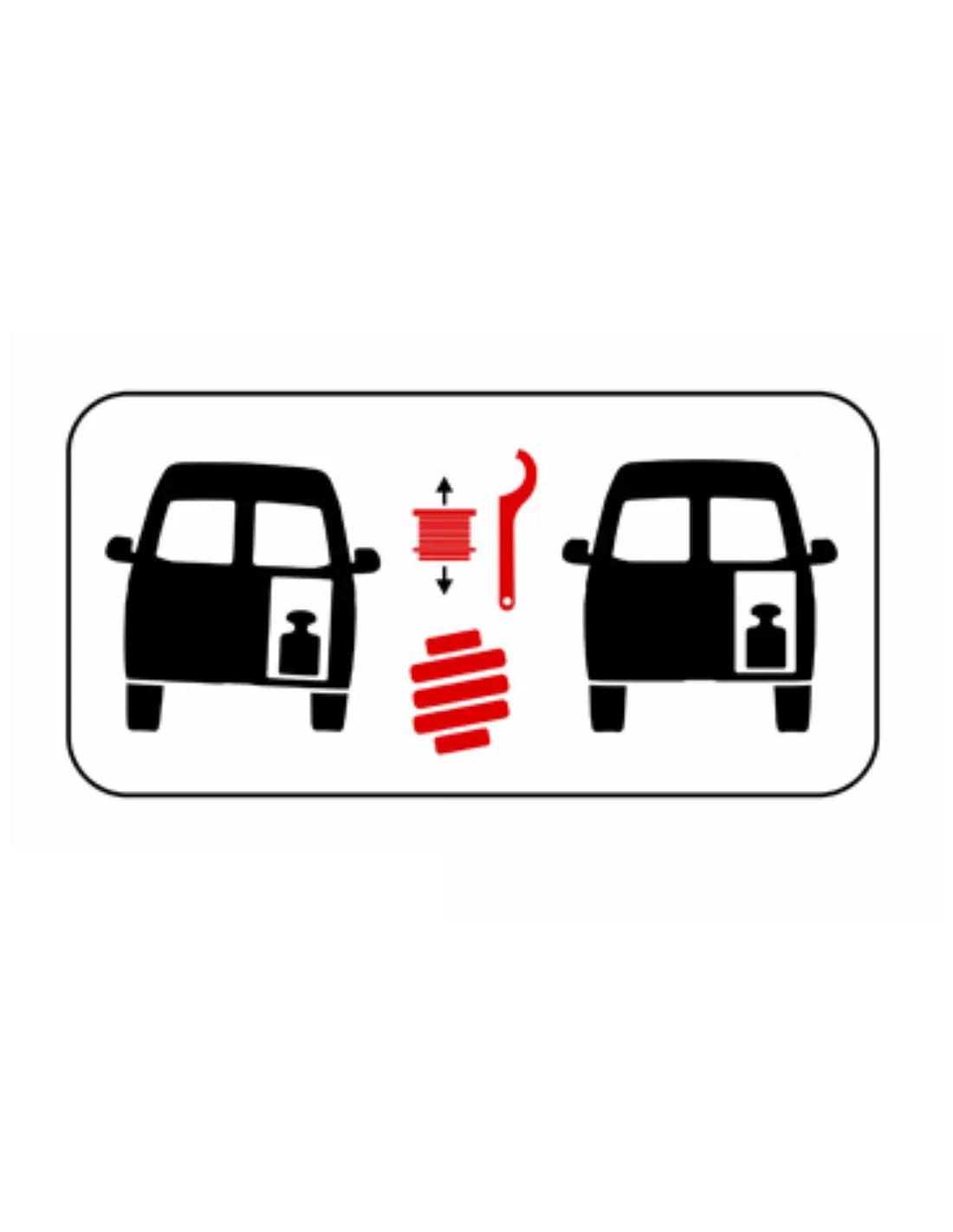 Kit de 4 ressorts Eibach HD ajustables en hauteur pour Volkswagen