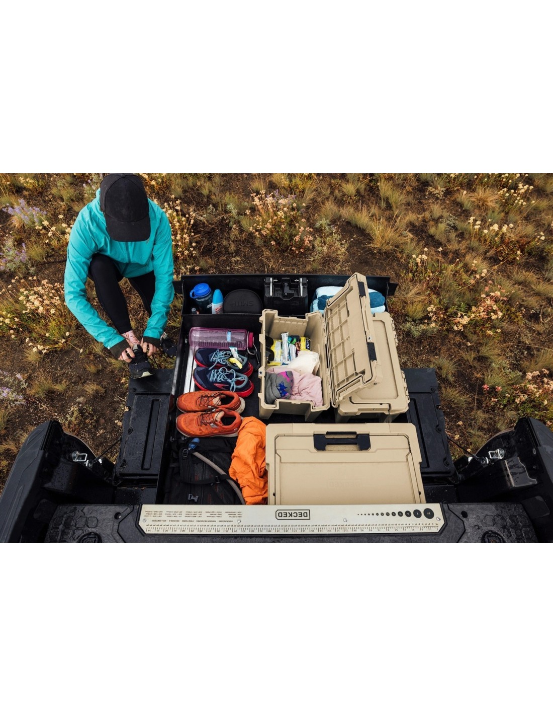 DECKED - Ford Ranger - drawer system + tray