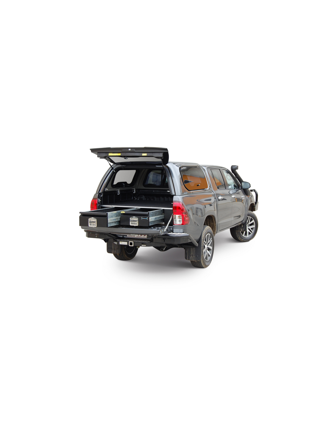 Plateau fixe avec tiroirs AEROKLAS pour véhicules pickup