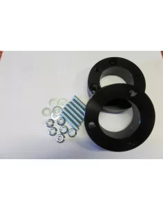 Paire de cales de ressort av 35mm (rehausse +5cm) Navara D40 D23