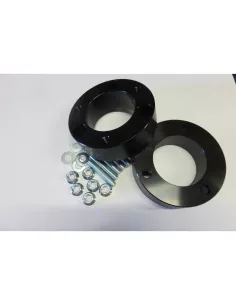Paire de cales de ressort av 35mm (rehausse +5cm) Navara D40 D23 2