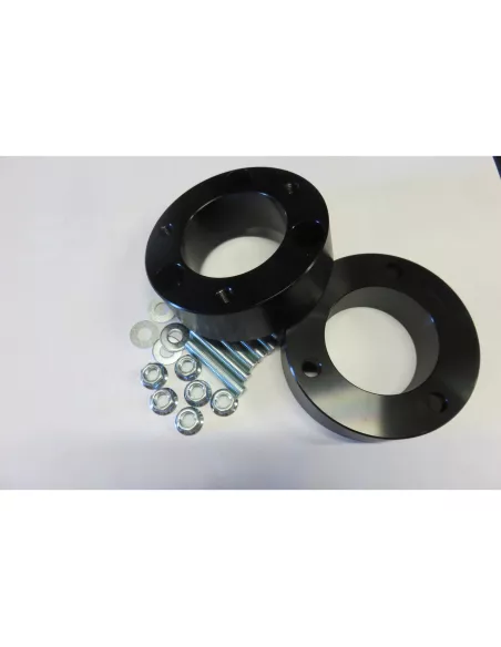Paire de cales de ressort av 35mm (rehausse +5cm) Navara D40 D23