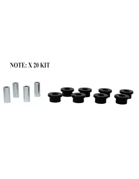 Kit silent bloc polyuréthane Nolathane tirants pont arrière