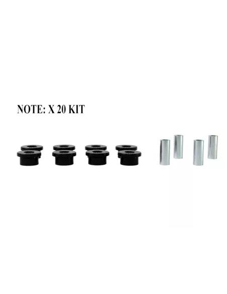 Kit silent bloc polyuréthane Nolathane tirants pont arrière