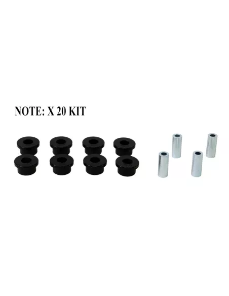 Kit silent bloc polyuréthane Nolathane tirants pont arrière