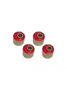 Kit 4 silent blocs excentriques de tirant de pont Land Rover Ø38mm