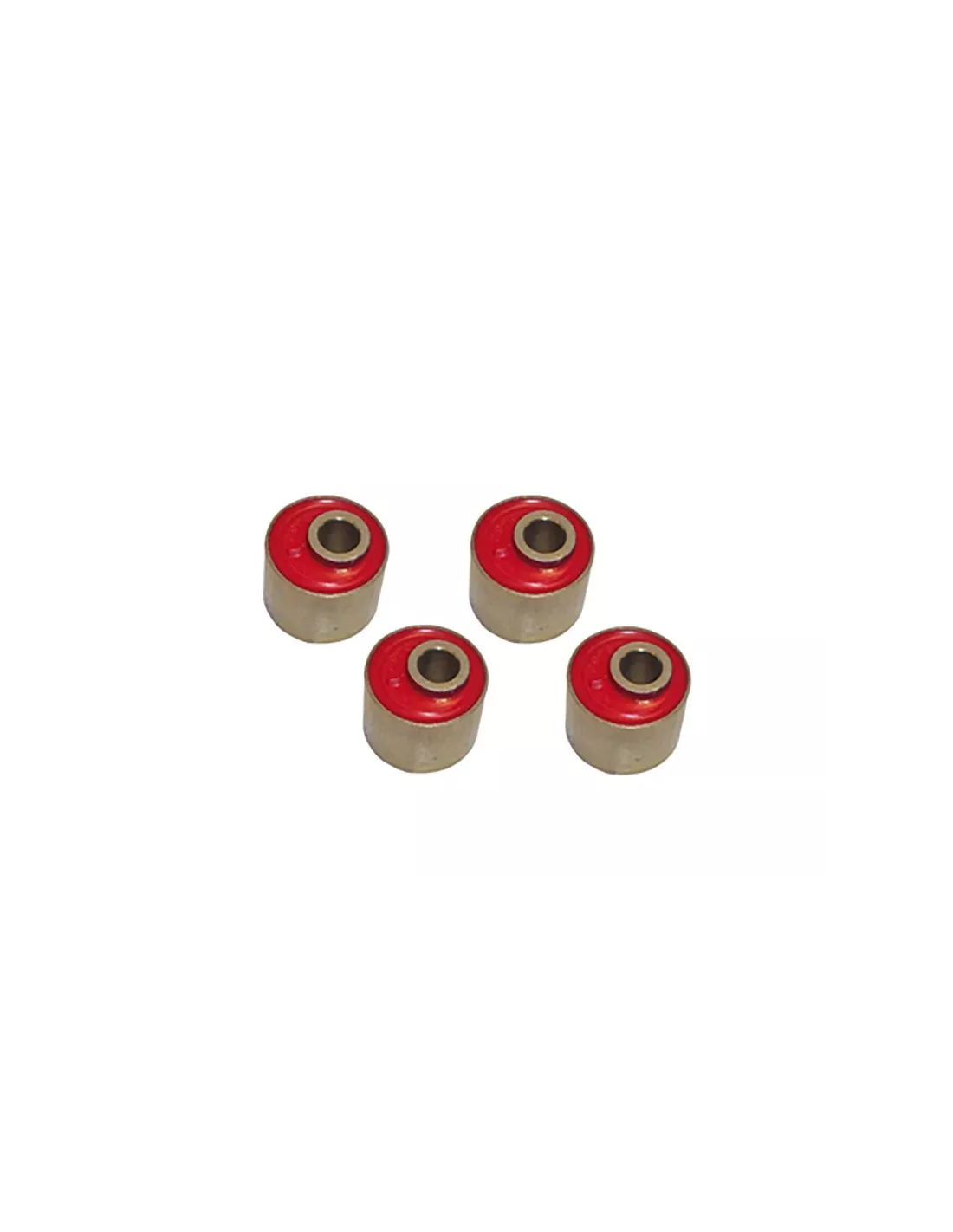 Kit 4 silent blocs excentriques de tirant de pont Land Rover Ø38mm