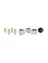 Kit de 4 silent blocs excentriques 2.5° polyuréthane souple HDJ80
