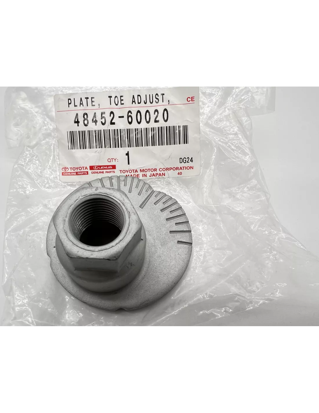 Ecrou excentrique réglage carrossage triangle KDJ15 No1 TOYOTA -