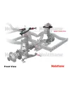 Paire de triangles supérieurs renforcés KDJ12 KDJ15 Nolathane