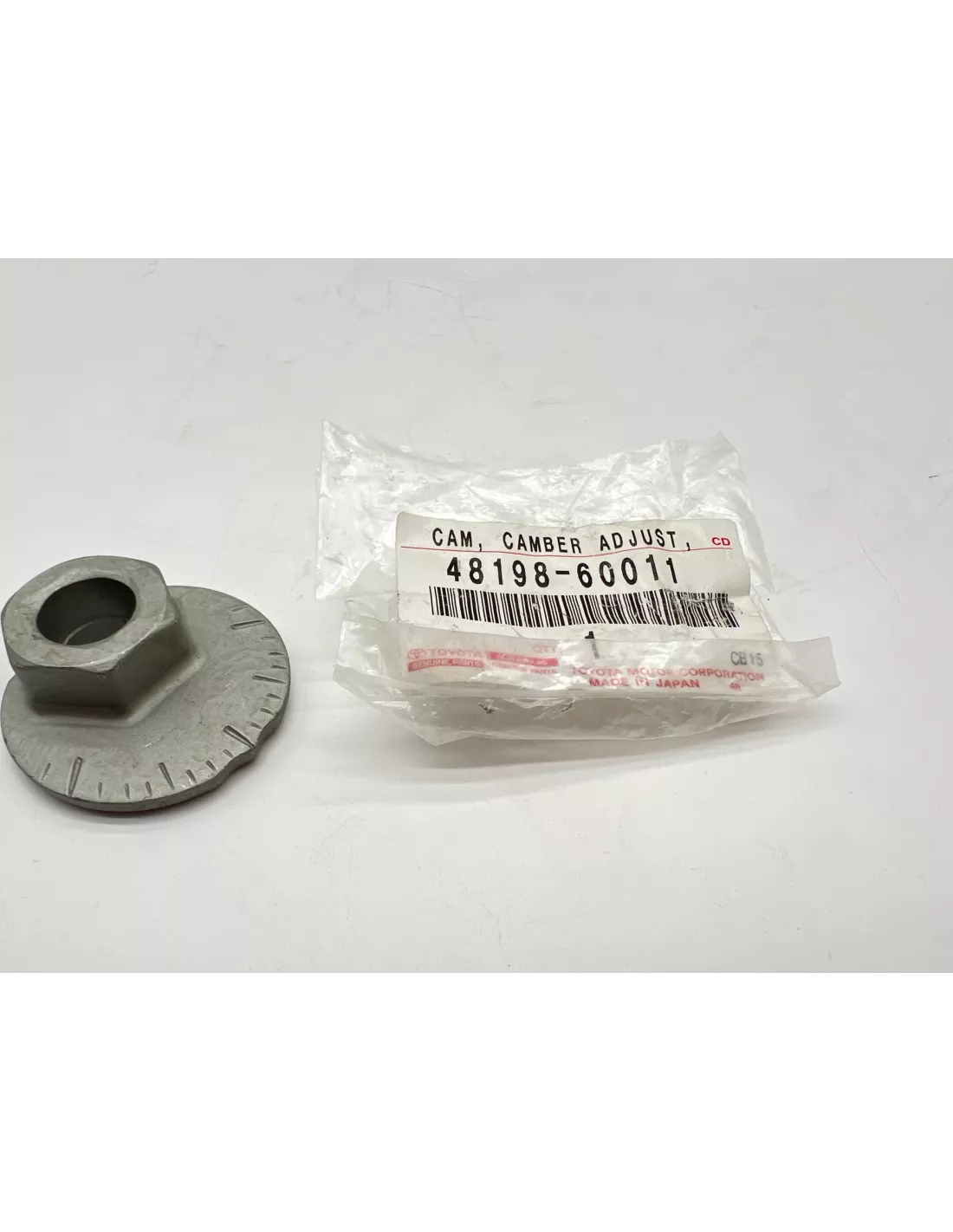 Ecrou excentrique réglage carrossage triangle HDJ100 KDJ120 TOYOTA -