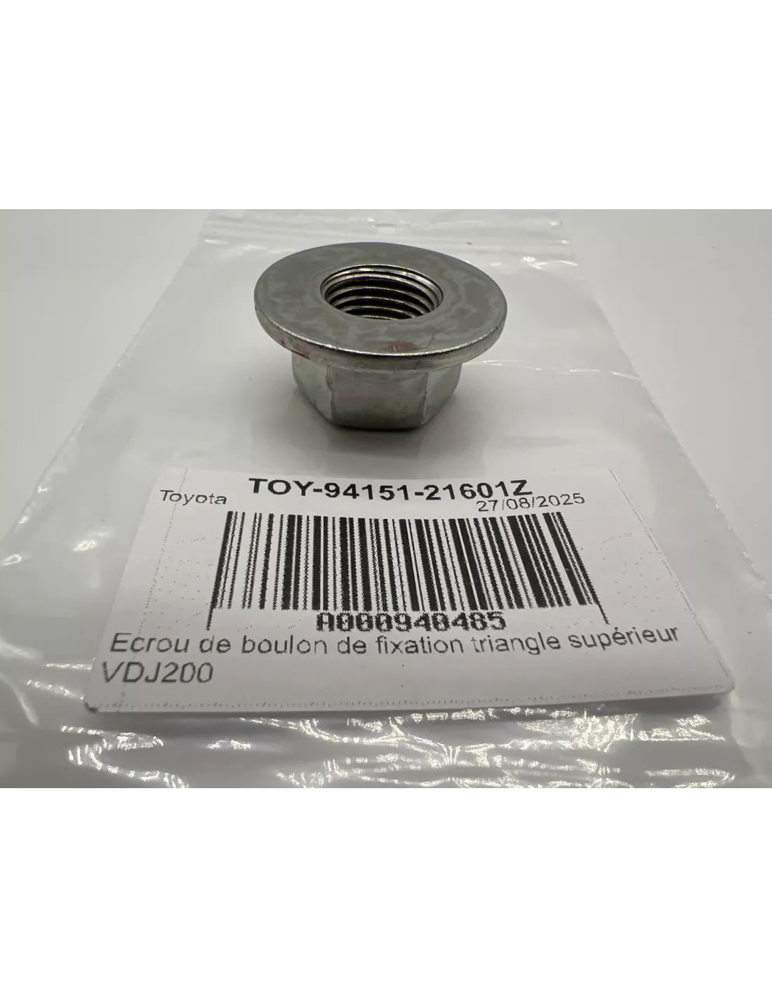 Ecrou de boulon de fixation triangle supérieur VDJ200 TOYOTA -