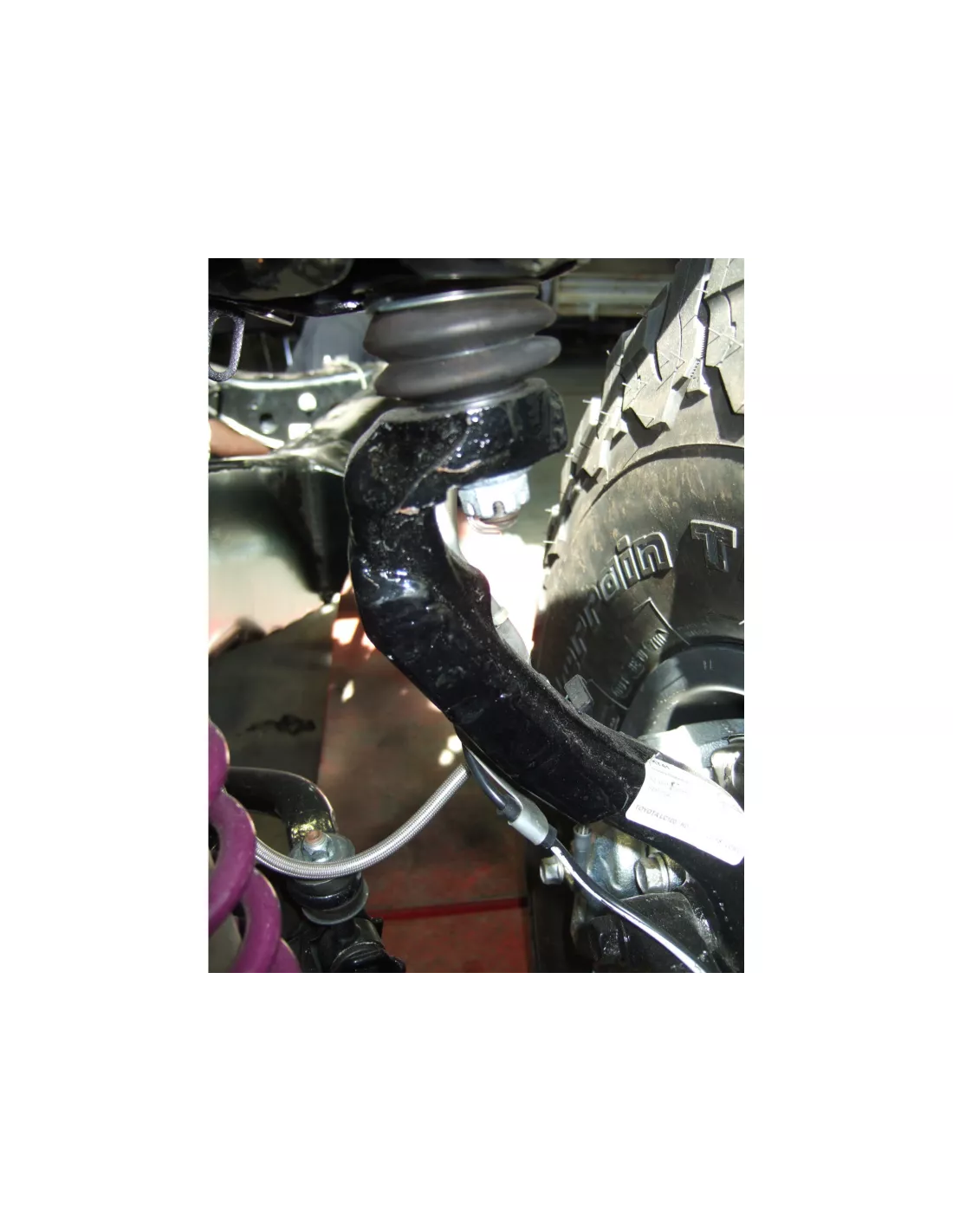 Kit de renforts de fusées avant à souder pour Toyota Land Cruiser