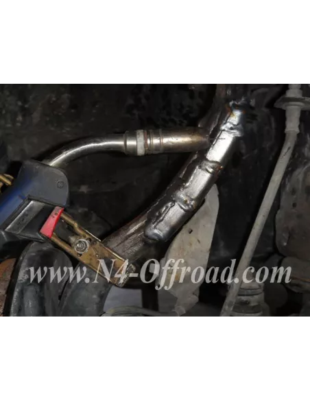 Kit de renforts de fusées avant à souder pour Toyota Land Cruiser