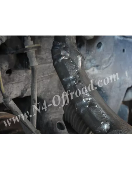 Kit de renforts de fusées avant à souder pour Toyota Land Cruiser