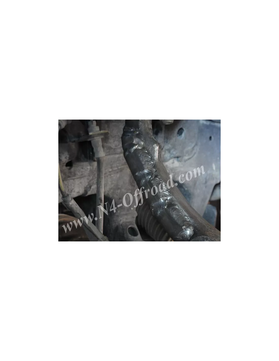 Kit de renforts de fusées avant à souder pour Toyota Land Cruiser