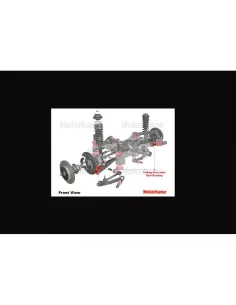 Paire silent blocs polyuréthane Nolathane tirant arrière inférieur 2