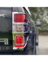 Chrom-Rücklichtblenden für Ford Ranger 2012-2022