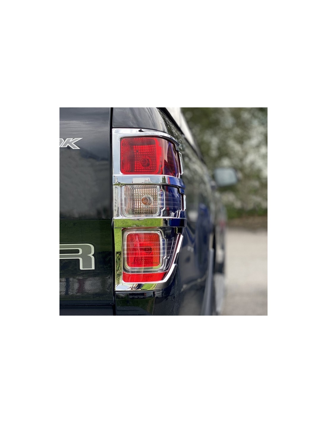 Chrom-Rücklichtblenden für Ford Ranger 2012-2022