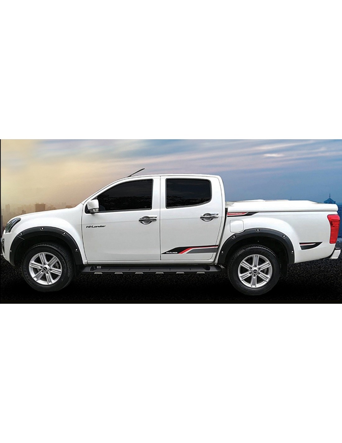 Isuzu D-Max 2017-2020 Kotflügelverbreiterungen