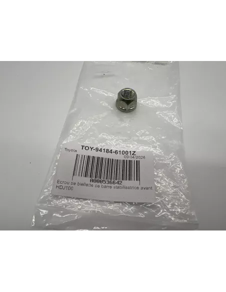 Ecrou de biellette de barre stabilisatrice avant HDJ100 TOYOTA -