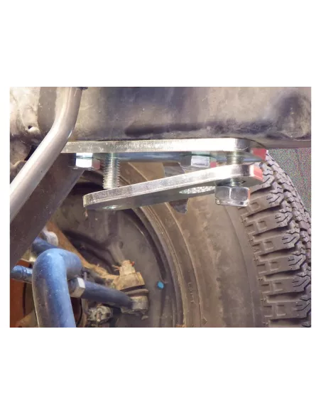 Kit modification ancrage barre stabilisatrice avant Toyota KDJ120 &