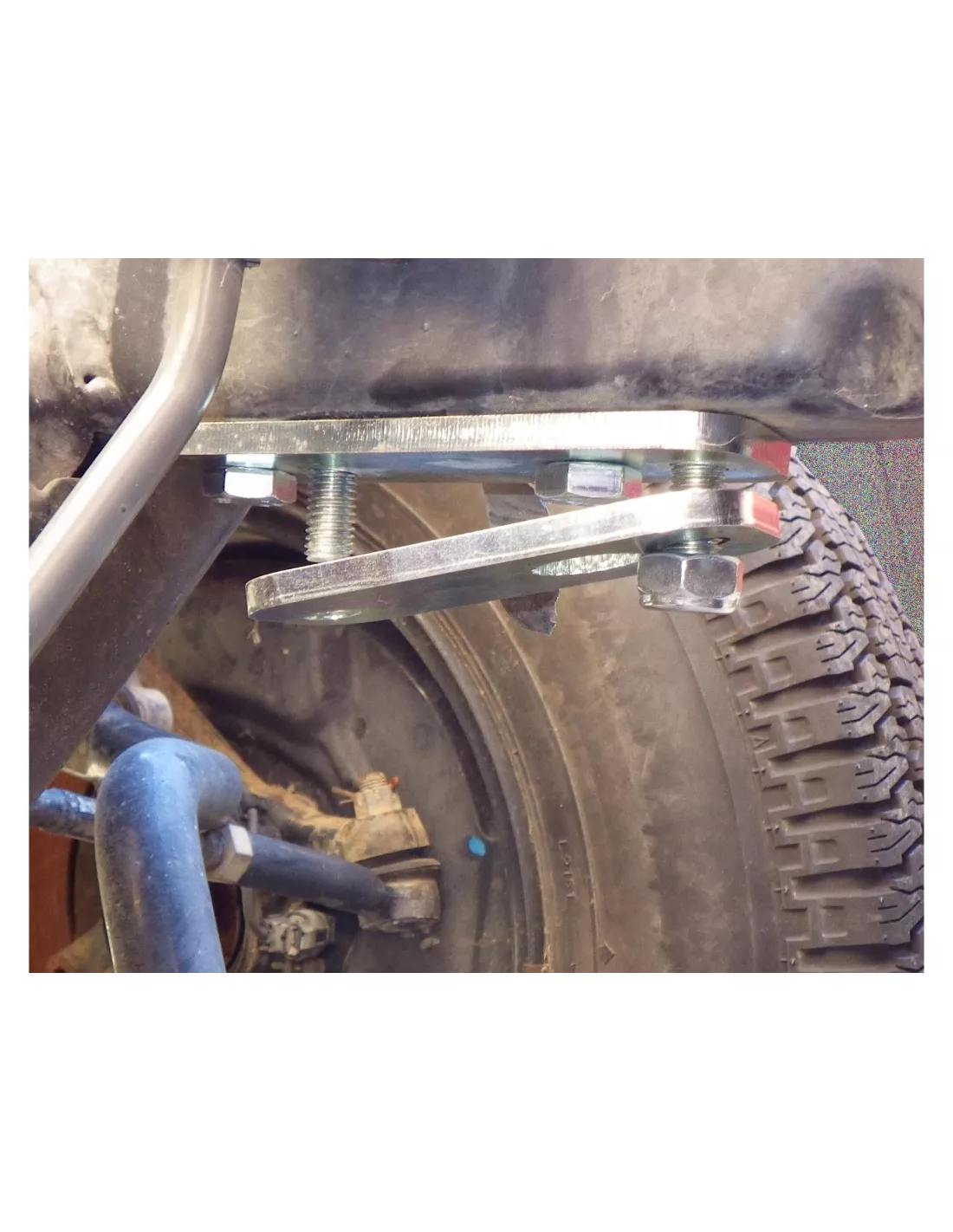 Kit modification ancrage barre stabilisatrice avant Toyota KDJ120 &