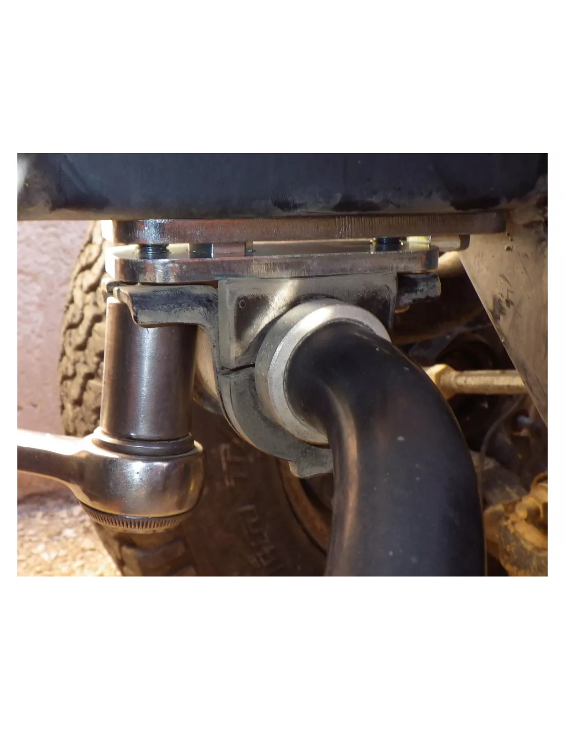 Kit modification ancrage barre stabilisatrice avant Toyota KDJ120 &
