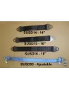 Kit de paire de sangles anti-débattement à visser 340mm N4-Offroad