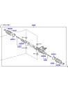 Crémaillère de direction pour FJ Cruiser avant 08/2009 TOYOTA -