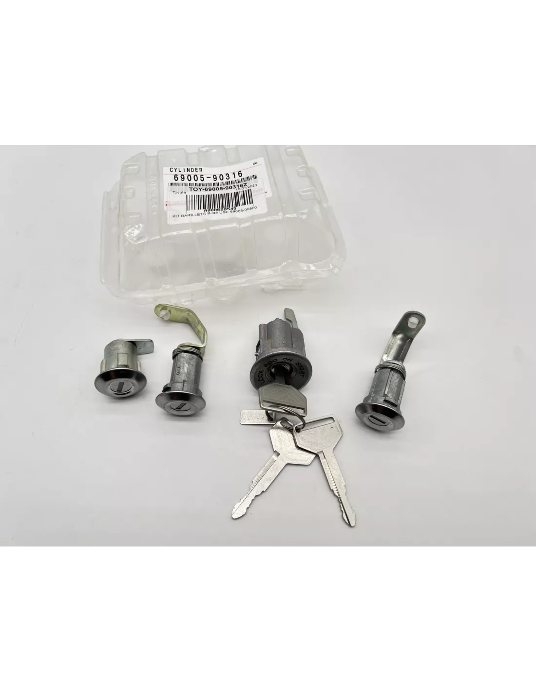 KIT BARILLETS BJ4 - Neiman + portes + trappe carburant TOYOTA -