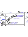 Flector de colonne de direction HDJ100 TOYOTA - accessoire 4x4